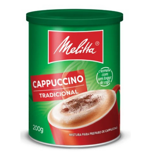 MELITTA - Capuccino Traditional 200g - Brazilian Coffee MKPBR - Brazilian Brands Worldwide