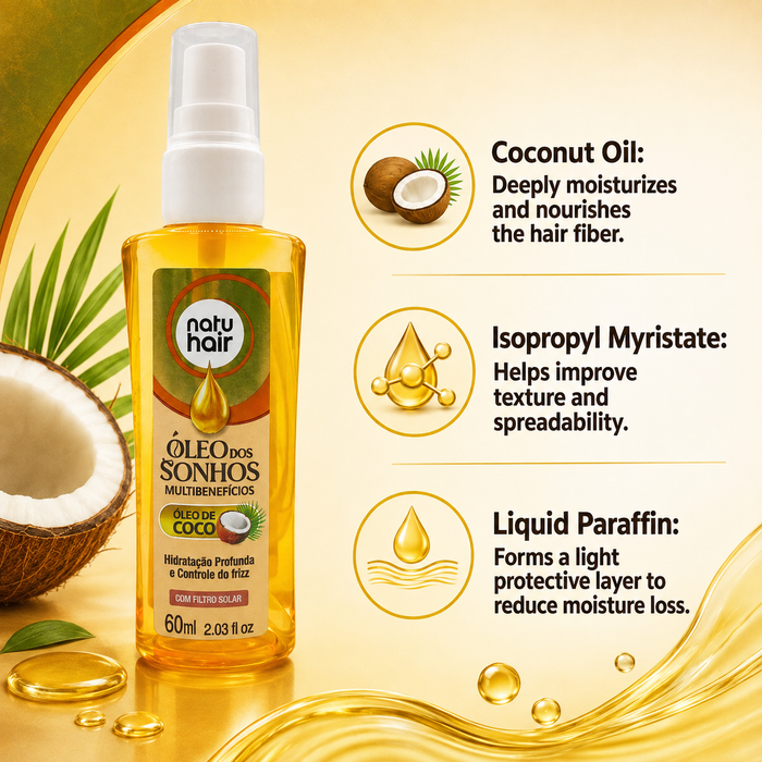 NatuHair Dream Oil Coconut Oil – 60 ml