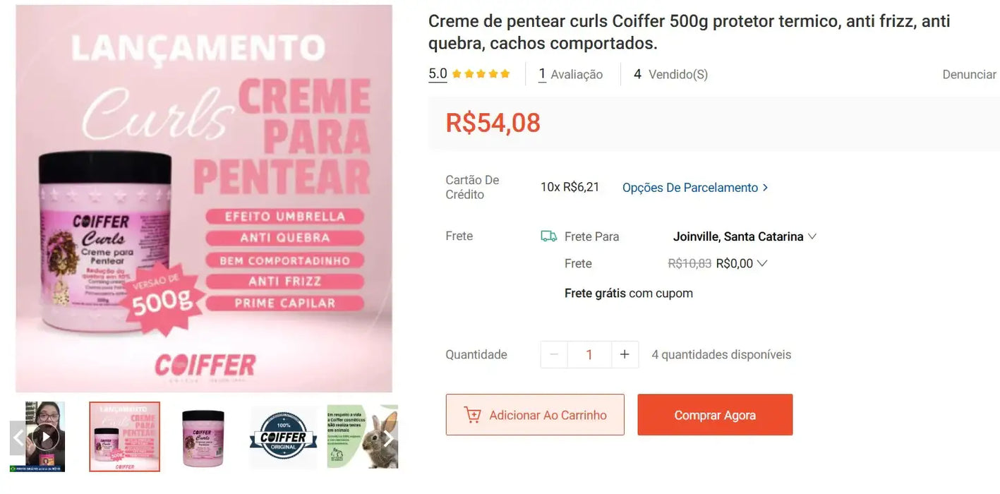 Personal Shopper | Buy from Brazil - Cosmetics - 10 items -  (DDP)