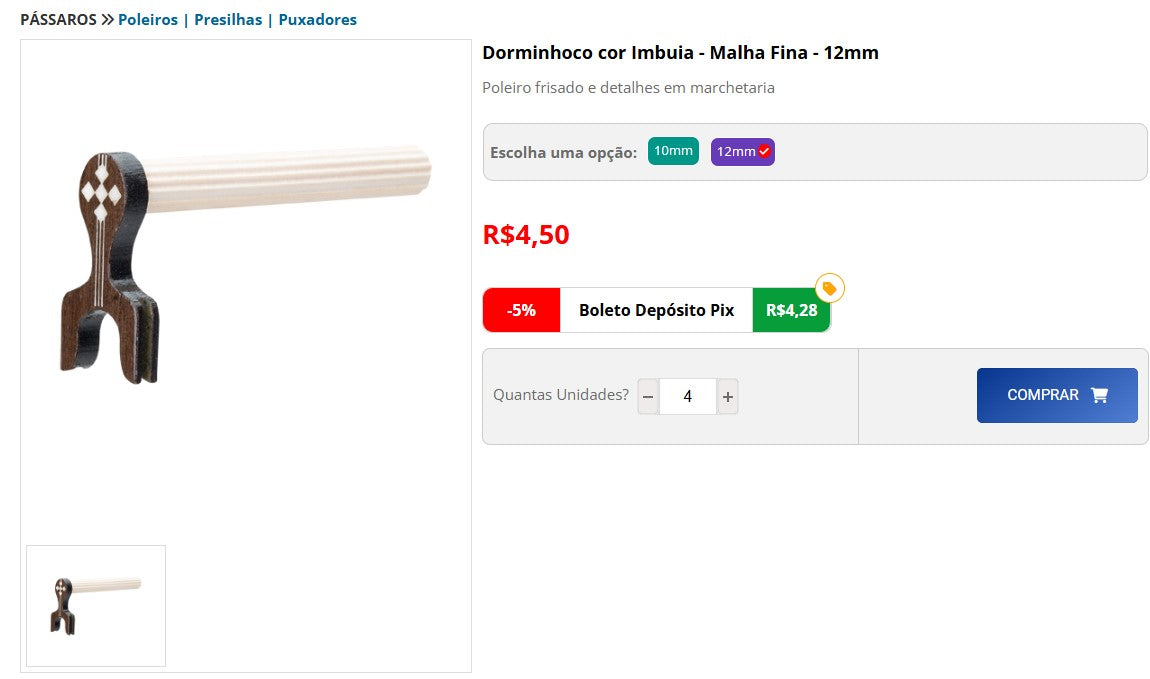 Personal Shopper | Kaufen aus Brasilien - Vogelprodukt-Kits - 17 Kits - DDP