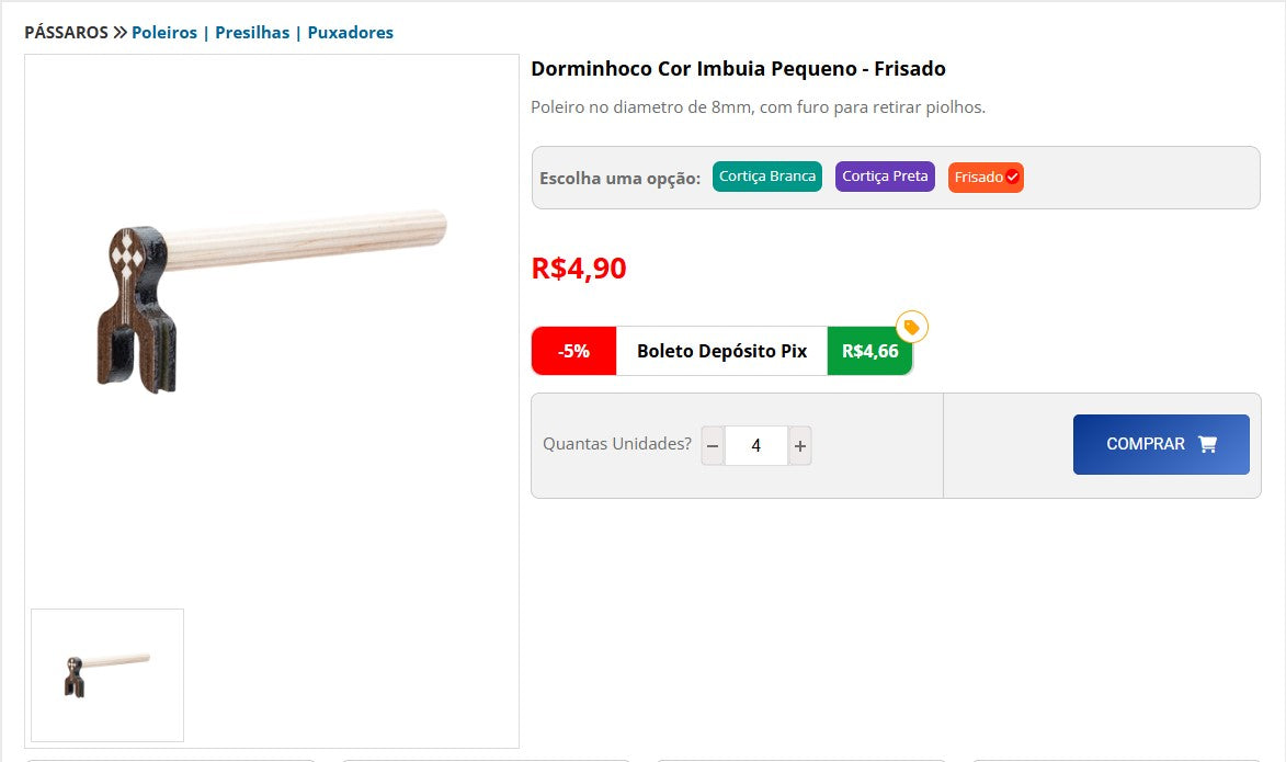 Personal Shopper | Kaufen aus Brasilien - Vogelprodukt-Kits - 17 Kits - DDP