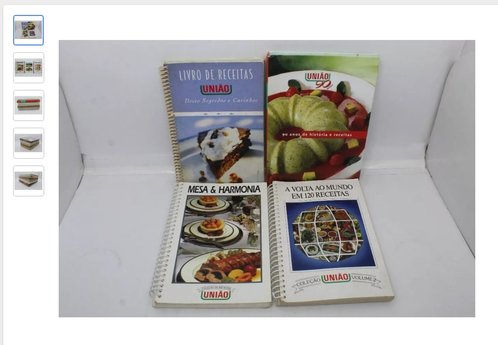 Personal Shopper | Buy from Brazil - Cookbook collection- 12 itens-  DDP