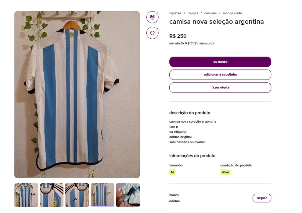 Personal Shopper | Comprar do Brasil - Camisas de Futebol - 4 itens - DDP