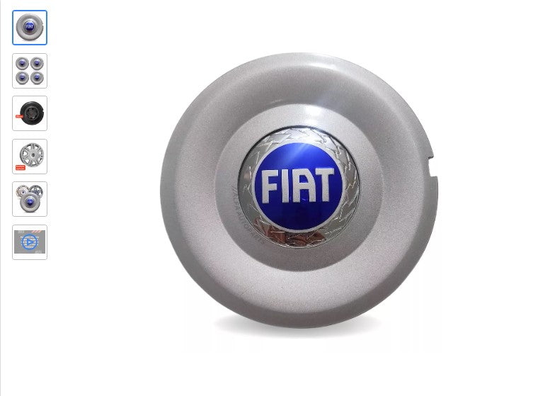 Comprador pessoal | Compre do Brasil - 04 Calota Calotinha Tampa Roda Fiat Stilo Idea Aro 14 15 16 - 4 kit- DDP