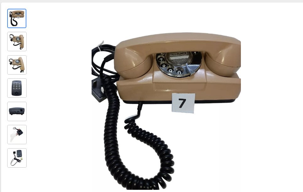 Personal Shopper | Buy from Brazil - Collectible antique telephones - 3 ITEMS (DDP)