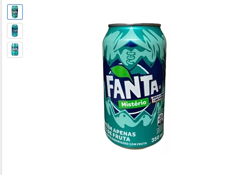 Personal Shopper | Achetez depuis le Brésil - Objets de collection Fanta Cans - 4 articles - DDP