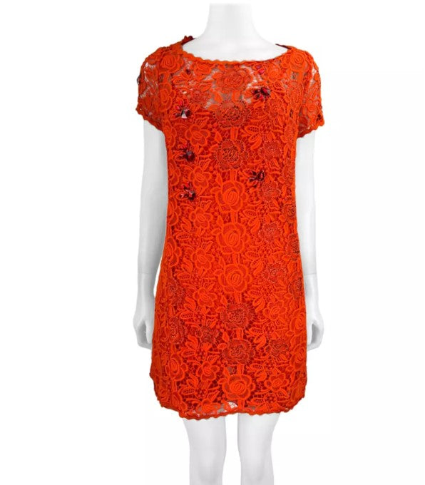 Personal Shopper | Buy from Brazil - Vestido Blumarine Texturizado Laranja - 1 item -  DDP