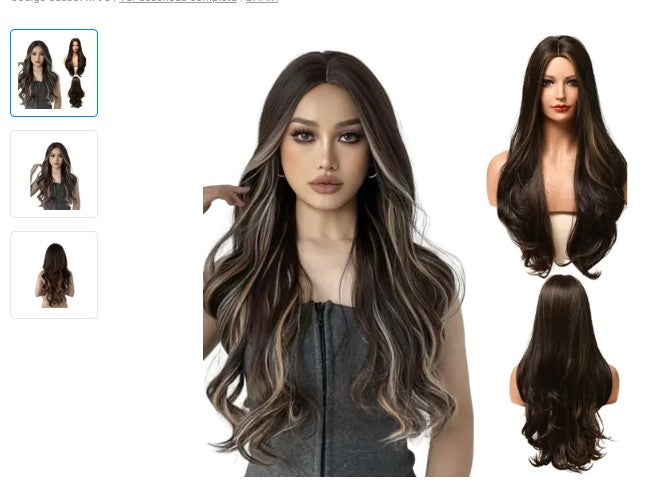 Personal Shopper | Buy from Brazil -Peruca Wig 100 Orgânica - 1 item-  DDP