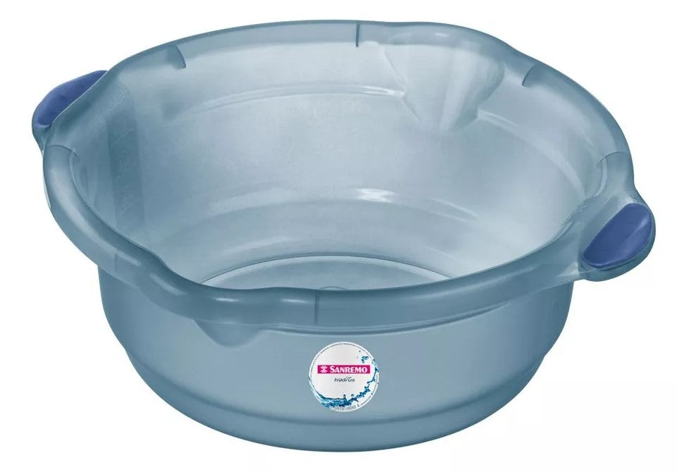 Personal Shopper | Acquista dal Brasile - Bacia Di Plastica 14l Sanremo Blu-scuro - 2 articoli - DDP