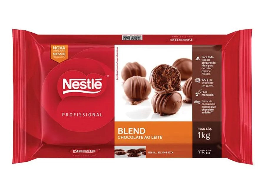 Personal Shopper | Comprar desde Brasil - Barra Chocolate Blend 1kg Nestlé - 4 unidades (DDP)