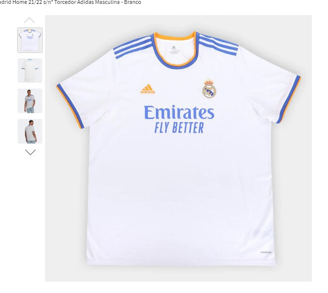Osobisty Klient | Kup z Brazylii -Koszulki piłkarskie - 2 sztuki - DDP