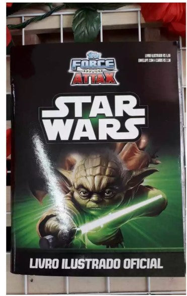 Personal Shopper | Buy from Brazil -Star Wars - Álbum De Figurinhas Force Attax / Topps - Completos- 1 unit (DDP)