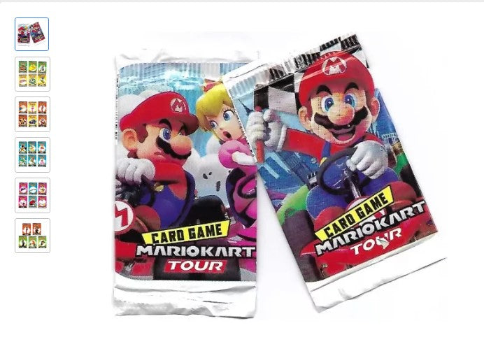 Personal Shopper | Buy from Brazil -Kit 200 Cards Mario Kart = 50 Pacotinhos Com 4 Cards - 800 cards (DDP)