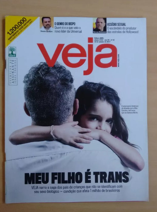 Osobní nakupující | Koupit z Brazílie - Magazín Veja 2552 Transgenic Policy Rok 2017 Brazílie - 1 položka - DDP