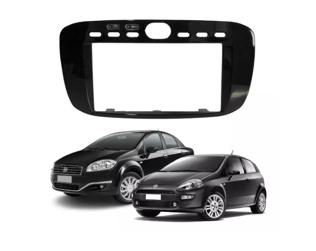 Personal Shopper | Buy from Brazil -	Moldura Central Painel 2 Din Fiat Punto Linea Multimídia Dvd- 1 item -  DDP