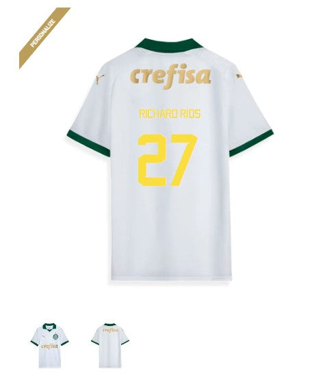 Personal Shopper | 从巴西购买 - Camisa Palmeiras Puma II 24/25 Torcedor -G_BRANCO - 1 件 - DDP