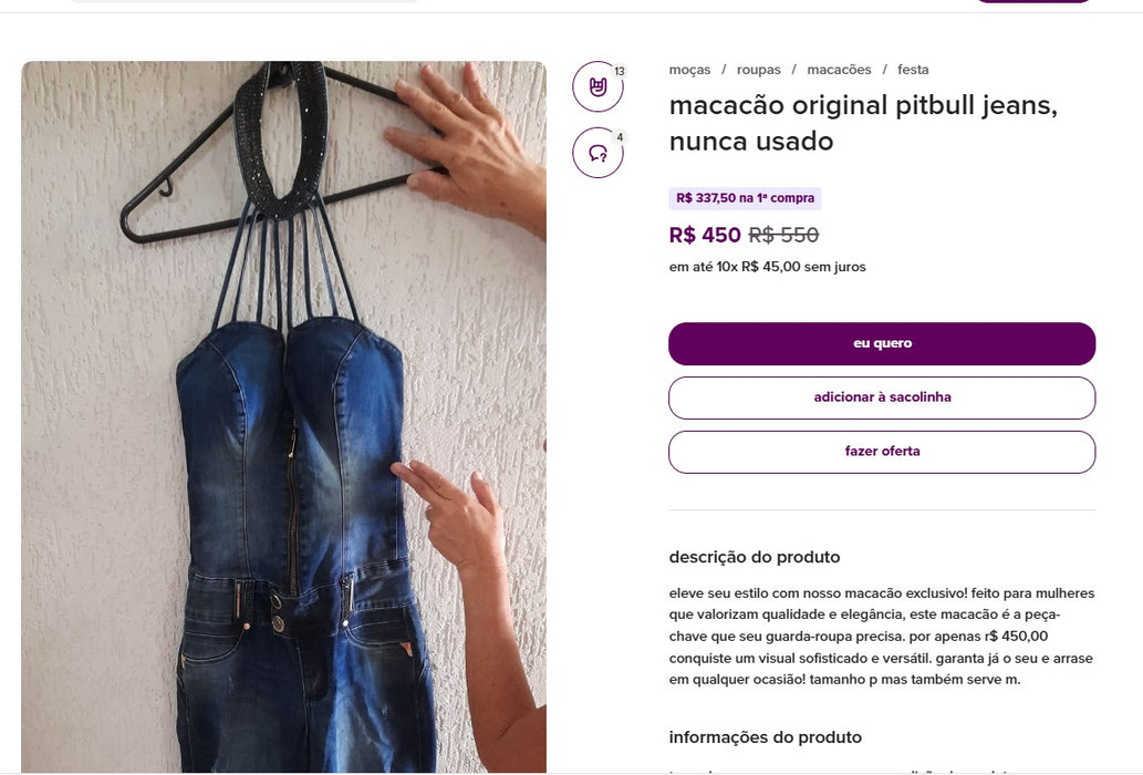 Personal Shopper | Compre do Brasil - Roupas Femininas (Enjoei) - 11 unidades (DDP)