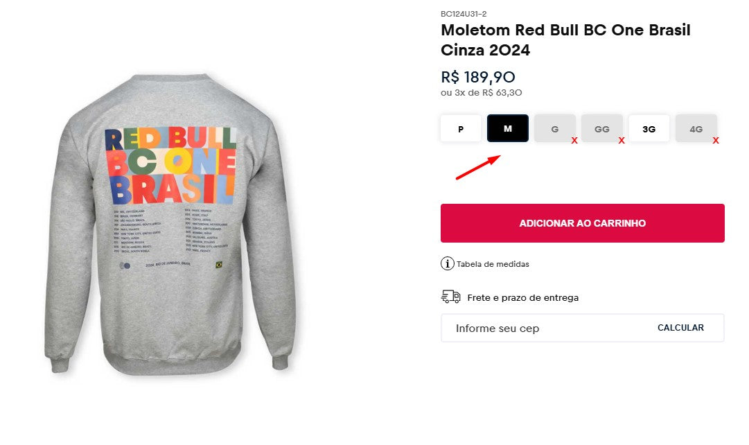 Personal Shopper | Buy from Brazil -Men´s clothes Red Bull - (DDP)