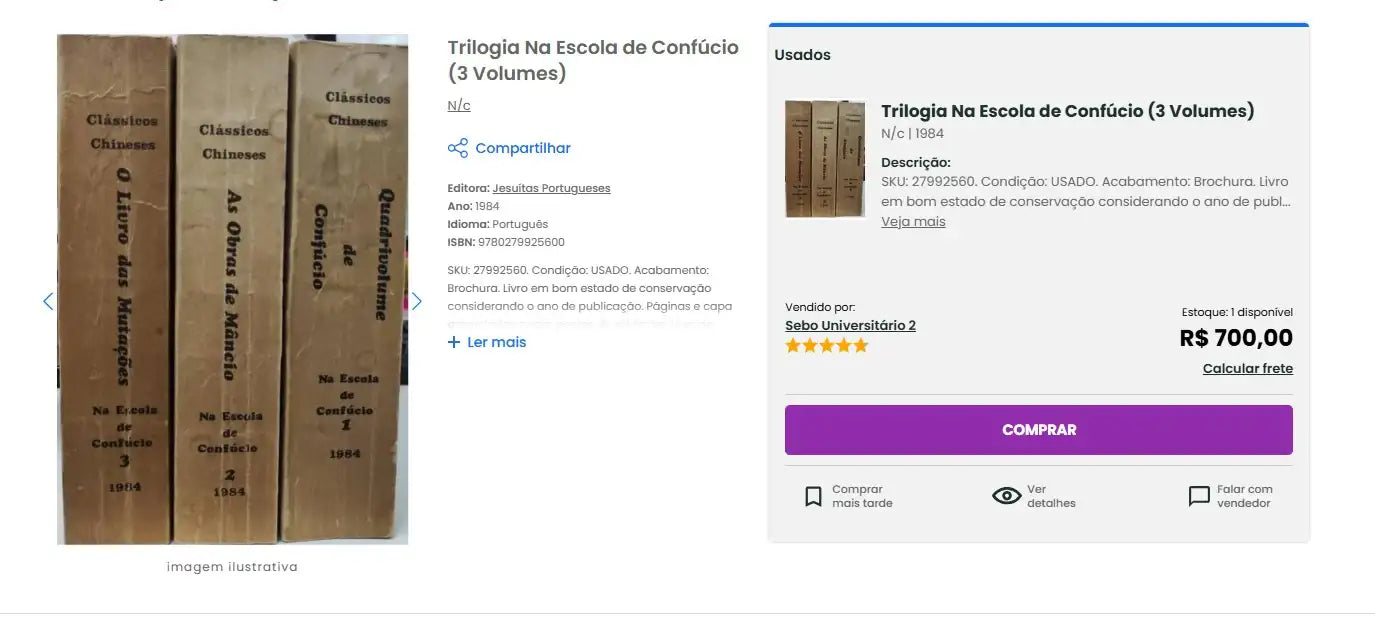 Personal Shopper | Comprar desde Brasil - Set de Libros - 4 sets (DDP)