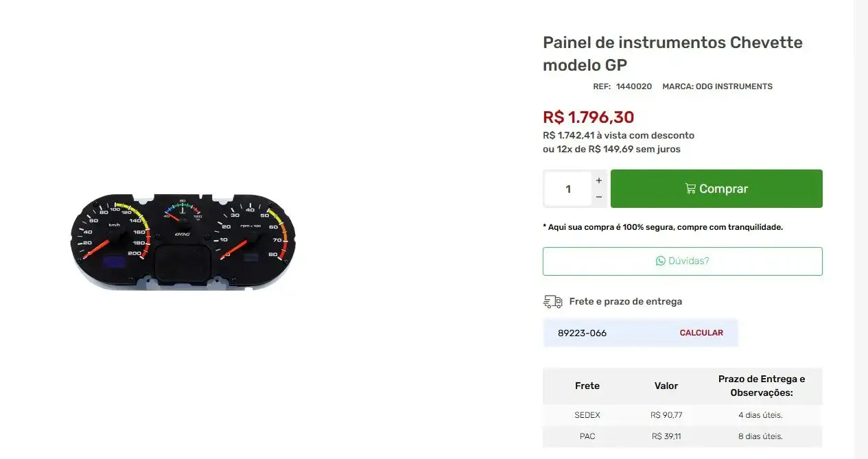 Personal Shopper | Comprar desde Brasil - Piezas de Automóvil (Alemania) (DDP)