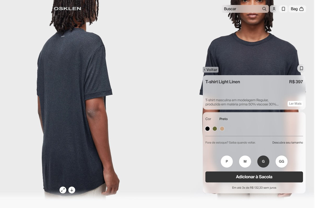 Personal Shopper | Buy from Brazil - OSKLEN CLOTHES  - 4 items - (DDP)