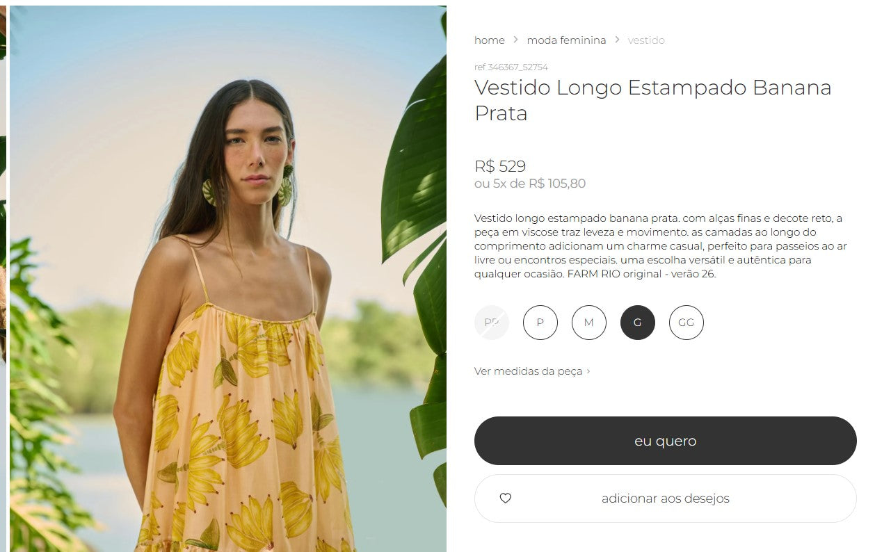 Personal Shopper | Buy from Brazil - FARM CLOTHES  - 3 items - (DDP)