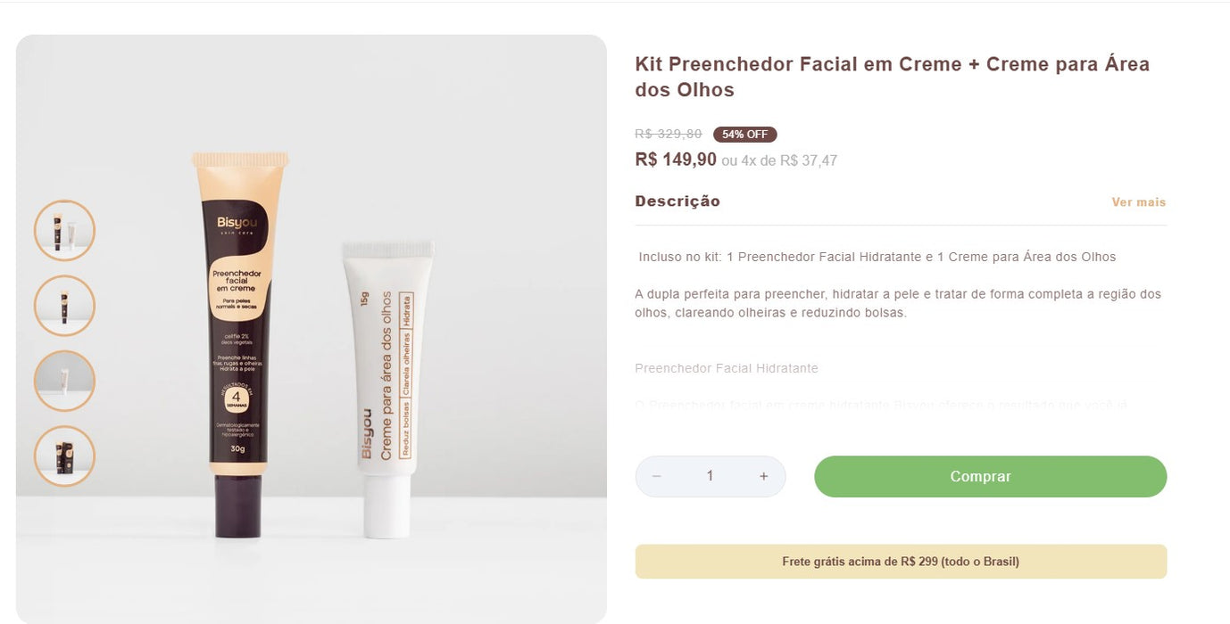 Personal Shopper | Buy from Brazil - 2 Kit Cosmetics -  (DDP)