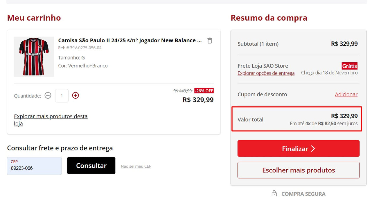 Personal Shopper | Comprar do Brasil - Camisolas de Futebol - 3 unidades (DDP)