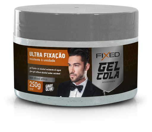 Fixed Clear Hair Glue Gel 250g (8.82 oz) – Buy now at MKPBR.COM – Worldwide Shipping