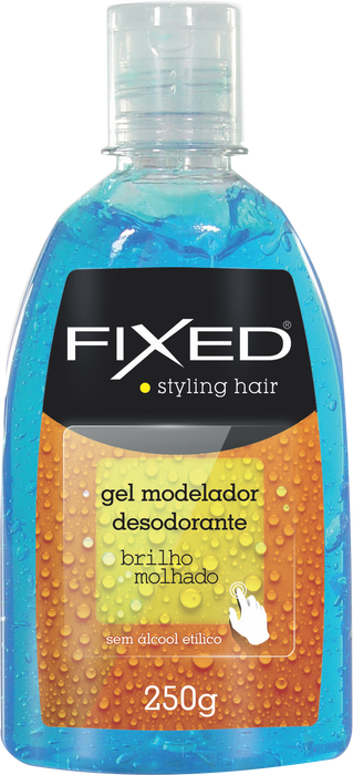 Fixed Blue Hair Modeling Gel 250g (8.82 oz) – Buy now at MKPBR.COM – Worldwide Shipping