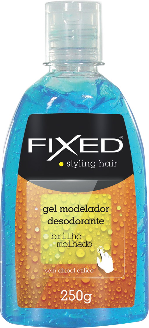 Fixed Blue Hair Modeling Gel 250g (8.82 oz) – Buy now at MKPBR.COM – Worldwide Shipping