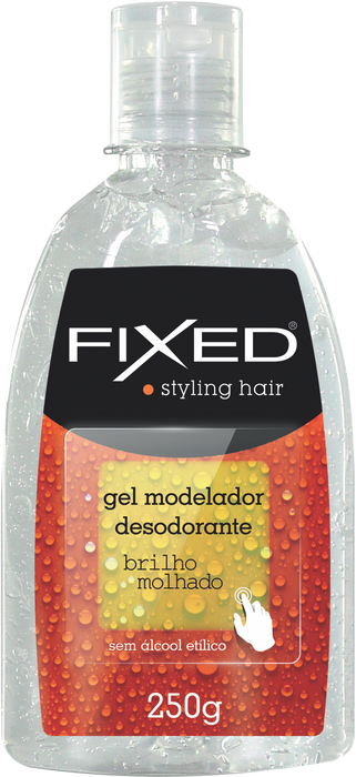 Fixed Clear Hair Modeling Gel 250g (8.82 oz) – Buy now at MKPBR.COM – Worldwide Shipping