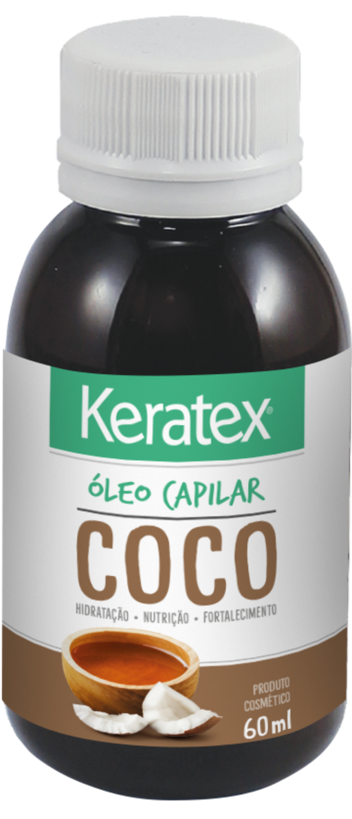 Keratex Coconut Hair Oil 60ml (2.03 fl oz) – Buy now at MKPBR.COM – Worldwide Shipping