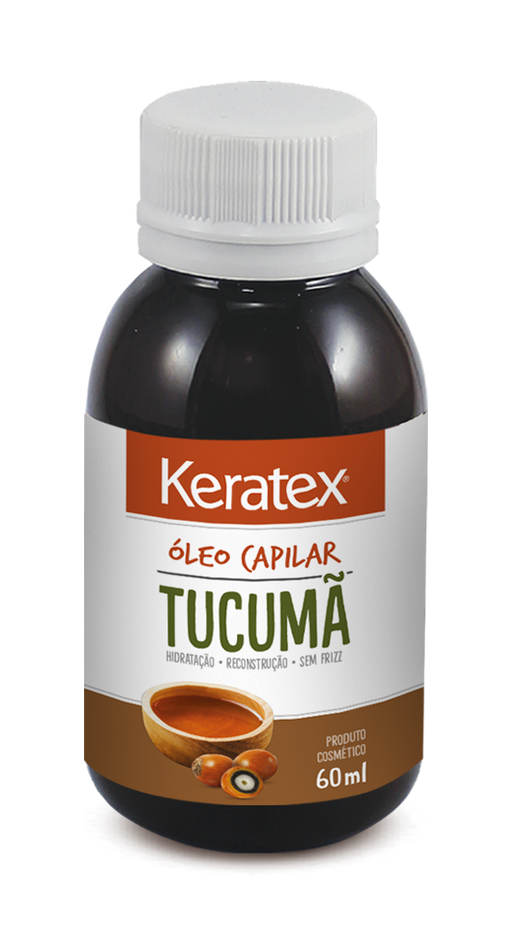 Keratex Tucuma Hair Oil 60ml (2.03 fl oz) – Buy now at MKPBR.COM – Worldwide Shipping