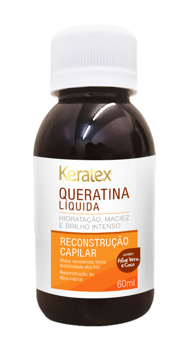 Keratex Liquid Keratin Hair Reconstruction 60ml (2.03 fl oz) – Buy now at MKPBR.COM – Worldwide Shipping