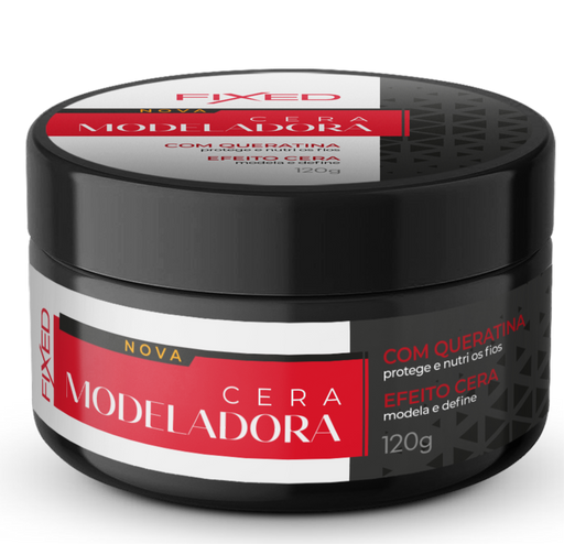 Fixed Keratin Modeling Hair Wax 120g (4.23 oz) – Buy now at MKPBR.COM – Worldwide Shipping