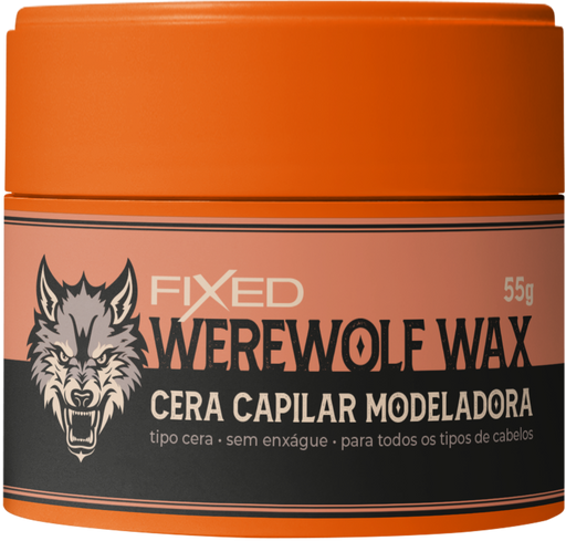Fixed Werewolf Keratin Modeling Hair Wax 55g (1.94 oz) – Buy now at MKPBR.COM – Worldwide Shipping