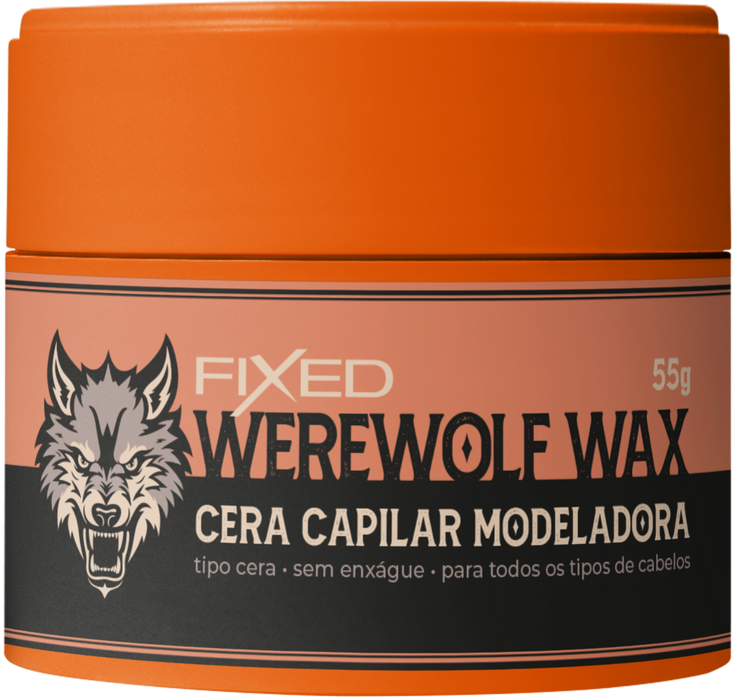 Fixed Werewolf Keratin Modeling Hair Wax 55g (1.94 oz) – Buy now at MKPBR.COM – Worldwide Shipping