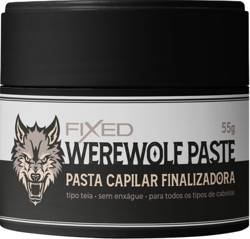Fixed Werewolf Keratin Finishing Hair Paste 55g (1.94 oz) – Buy now at MKPBR.COM – Worldwide Shipping
