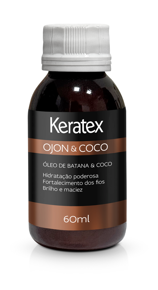 Keratex Ojon & Coconut Hair Oil 60ml (2.03 fl oz) – Buy now at MKPBR.COM – Worldwide Shipping