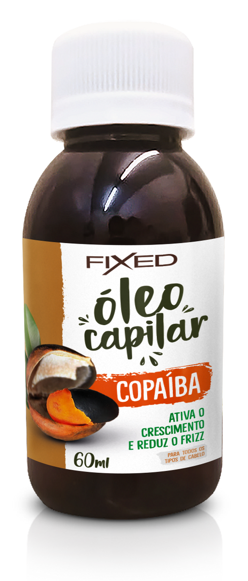 Fixed Copaiba Hair Oil 60ml (2.03 fl oz) – Buy now at MKPBR.COM – Worldwide Shipping