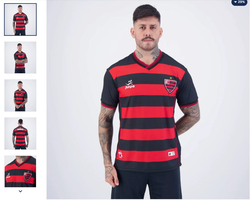 Personal Shopper | Buy from Brazil -Camisas Futebol - 3 items (DDP)