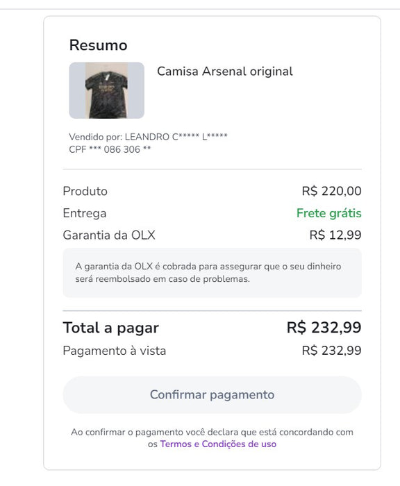 Personal Shopper | Compras de Brasil - Camisetas de fútbol - 4 artículos - DDP