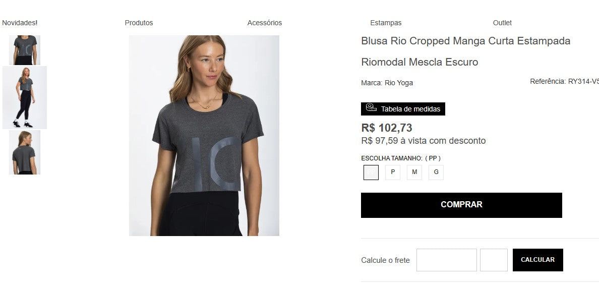 Osobní nakupující | Koupit z Brazílie – Oblečení na jógu – 2 položky (DDP)