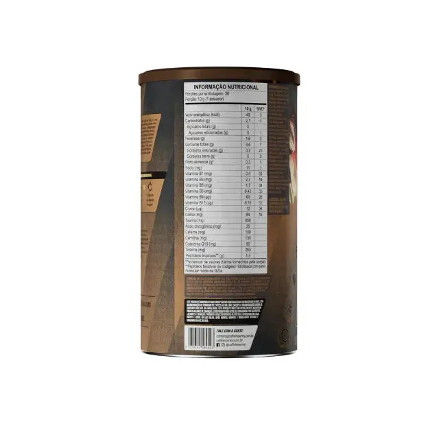 SuperCoffee Chocolate "Língua de Gato" Functional Blend, Energy & Focus - 13.40 oz (380g)