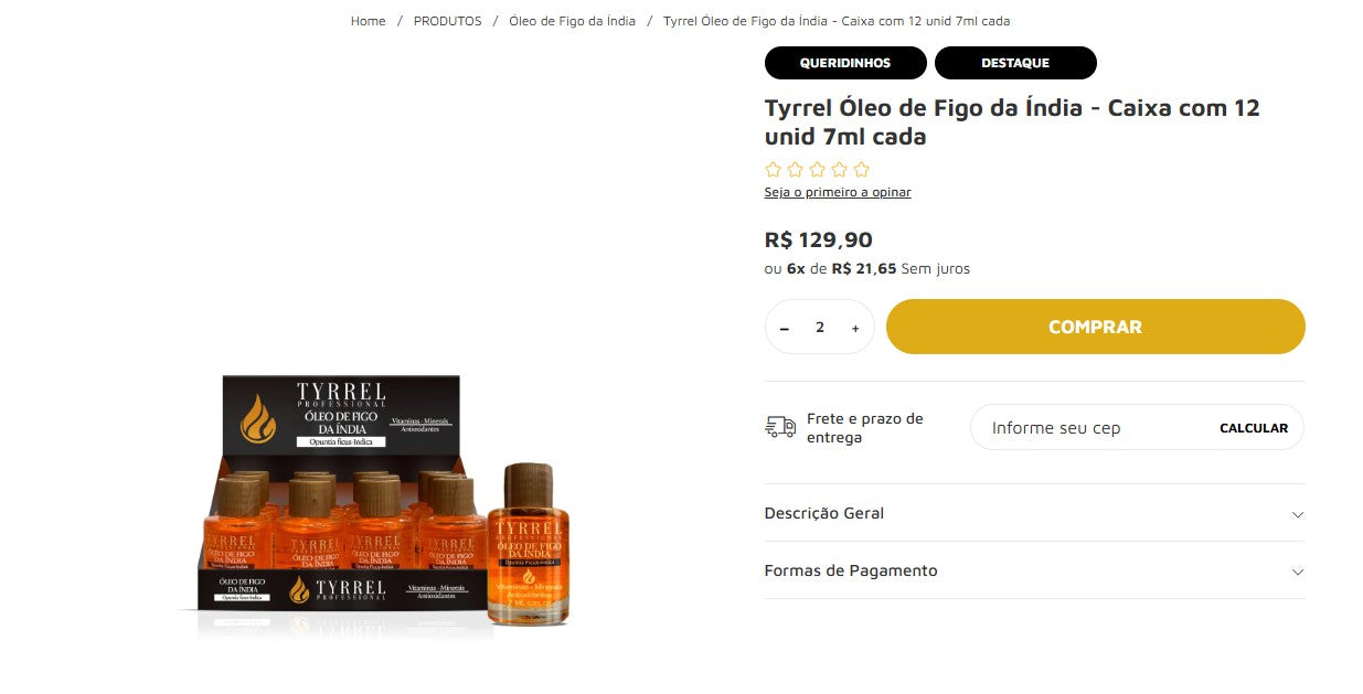 Personal Shopper | Buy from Brazil - Hair Care | Tyrrel - 94 ITEMS (DDP)