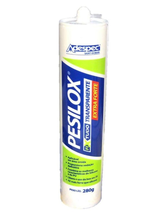 Personal Shopper | Comprar desde Brasil -Silicona Multiuso Pesilox Fixtudo Adespec Incolor - 1 pieza - DDP