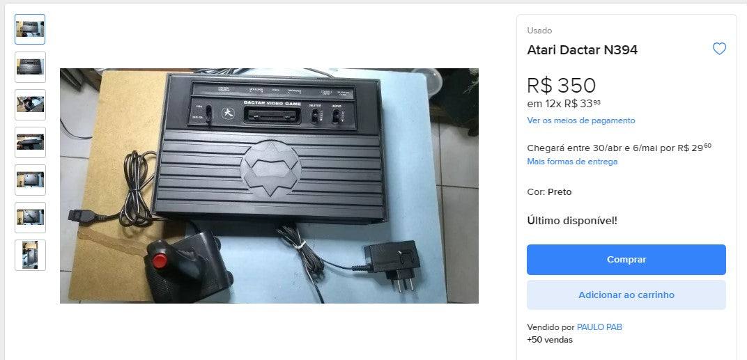 Personal Shopper | Buy from Brazil - Atari Games - 3 items (DDP)