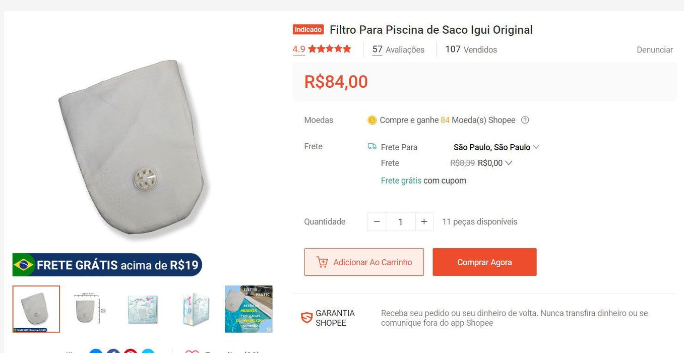 Personal shopper | Acquista dal Brasile - Gioco Medici - 2 unità (DDP)