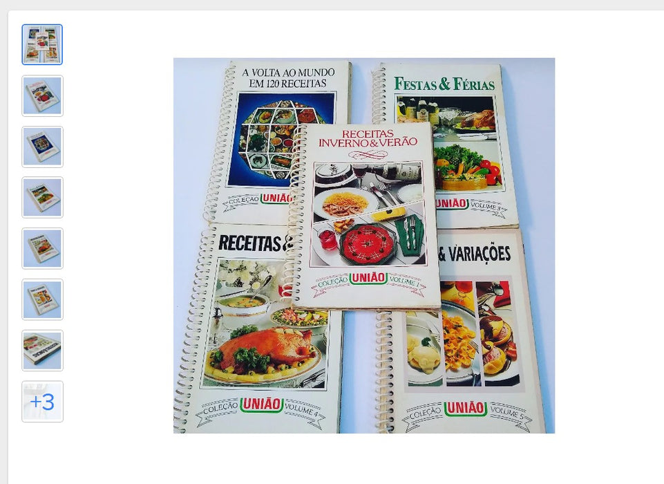 Personal Shopper | Buy from Brazil - Cookbook collection- 12 itens-  DDP
